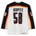 Lasse Kopitz Team Germany Fanatics Authentic Game-Used #58 White Nike Jersey from the 2004 World Cup of Hockey