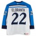 Mikko Eloranta Team Finland Fanatics Authentic Game-Used #22 White Nike Jersey from the 2004 World Cup of Hockey