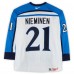 Ville Nieminen Team Finland Fanatics Authentic Game-Used #21 White Nike Jersey from the 2004 World Cup of Hockey