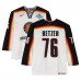Stephan Retzer Team Germany Fanatics Authentic Game-Used #76 White Nike Jersey from the 2004 World Cup of Hockey