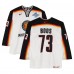 Tino Boos Team Germany Fanatics Authentic Game-Used #73 White Nike Jersey from the 2004 World Cup of Hockey