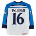 Ville Peltonen Team Finland Fanatics Authentic Game-Used #16 White Nike Jersey from the 2004 World Cup of Hockey