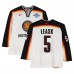 Robert Leask Team Germany Fanatics Authentic Game-Used #5 White Nike Jersey from the 2004 World Cup of Hockey Robert Leask Team Germany Fanatics Authentic Game-Used #5 White Nike Jersey from the 2004 World Cup of Hockey