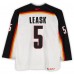 Robert Leask Team Germany Fanatics Authentic Game-Used #5 White Nike Jersey from the 2004 World Cup of Hockey
