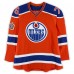 Ben Betker Edmonton Oilers Fanatics Authentic Player-Issued #76 Orange Reebok Jersey vs. Winnipeg Jets on October 23, 2016 - NHL Heritage Classic