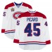 Alexandre Picard Montreal Canadiens Fanatics Authentic Player-Issued #45 White Reebok Jersey vs. Calgary Flames on February 20, 2011 - NHL Heritage Classic
