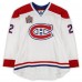 Paul Mara Montreal Canadiens Fanatics Authentic Practice-Used #22 White Reebok Jersey vs. Calgary Flames on February 20, 2011 - NHL Heritage Classic - Worn During Warm-Ups