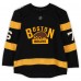 Alexander Khokhlachev Boston Bruins Fanatics Authentic Practice-Used #76 Black Reebok Jersey vs. Montreal Canadiens on January 1, 2016 - NHL Winter Classic - Worn During Warm-Ups