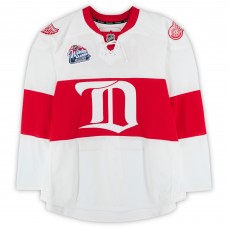 Andreas Lilja Detroit Red Wings Fanatics Authentic Practice-Used #3 White Reebok Jersey vs. Chicago Blackhawks on January 1, 2009 - NHL Winter Classic - Worn During Warm-Ups Andreas Lilja Detroit Red Wings Fanatics Authentic Practice-Used #3 White Reebok Jersey vs. Chicago Blackhawks on January 1, 2009 - NHL Winter Classic - Worn During Warm-Ups