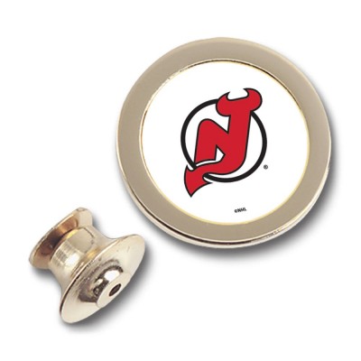 New Jersey Devils Gold Lapel Pin