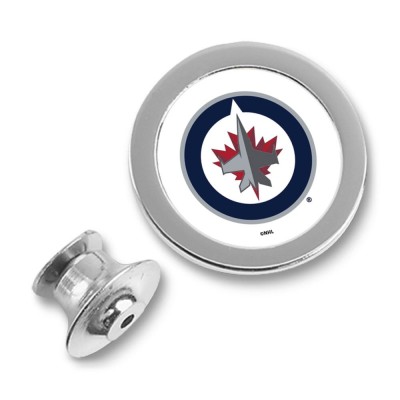 Winnipeg Jets Silver Lapel Pin