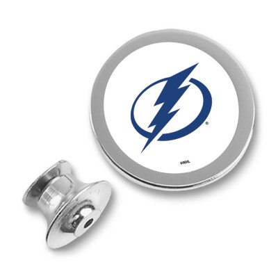 Tampa Bay Lightning Silver Lapel Pin