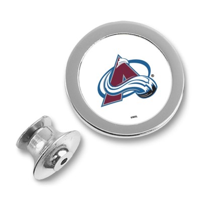 Colorado Avalanche Silver Lapel Pin