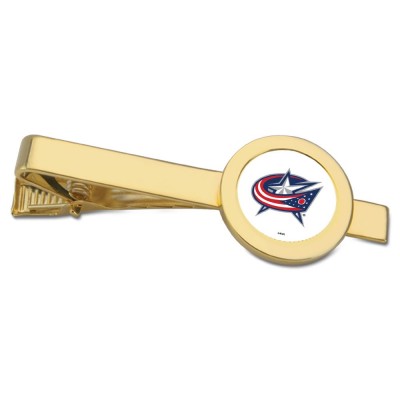 Columbus Blue Jackets Gold Tie Bar