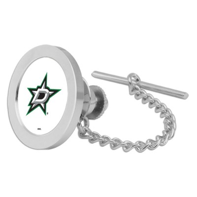 Dallas Stars Silver Tie Tack Lapel Pin
