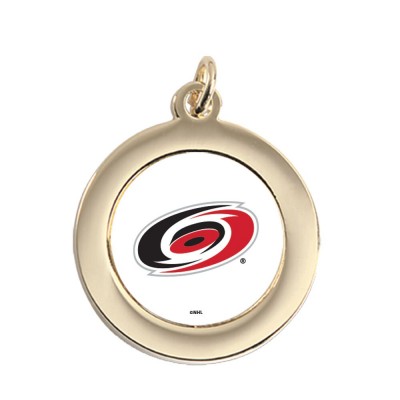 Carolina Hurricanes Gold Pendant