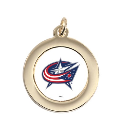 Columbus Blue Jackets Gold Pendant