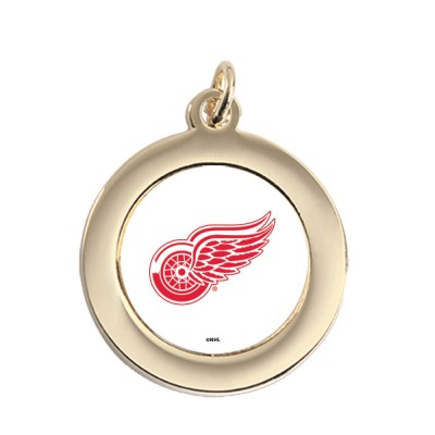 Detroit Red Wings Gold Pendant