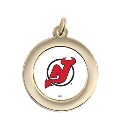 New Jersey Devils Gold Pendant