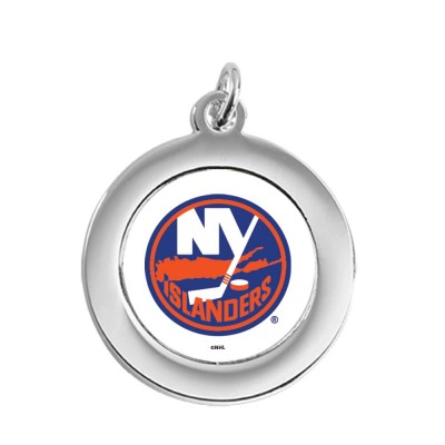 New York Islanders Silver Pendant