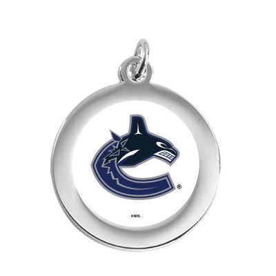 Vancouver Canucks Silver Pendant