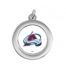 Colorado Avalanche Silver Pendant