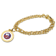 New York Islanders Gold Charm Bracelet