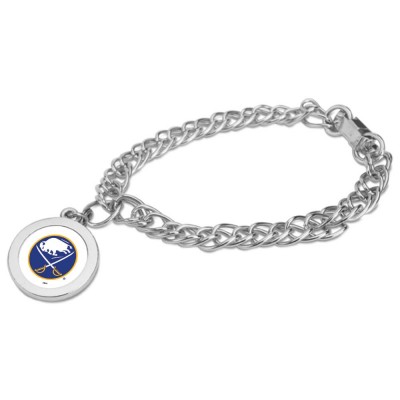 Buffalo Sabres Silver Charm Bracelet