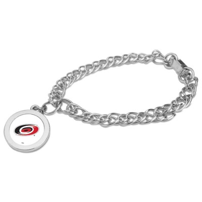 Carolina Hurricanes Silver Charm Bracelet