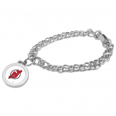 New Jersey Devils Silver Charm Bracelet New Jersey Devils Silver Charm Bracelet
