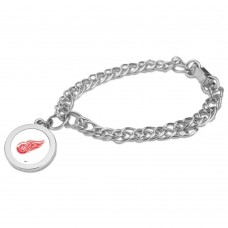 Detroit Red Wings Silver Charm Bracelet