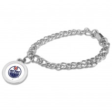 Edmonton Oilers Silver Charm Bracelet