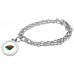 Minnesota Wild Silver Charm Bracelet