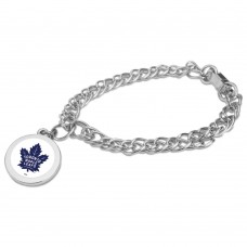 Toronto Maple Leafs Silver Charm Bracelet