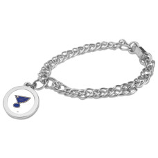St. Louis Blues Silver Charm Bracelet St. Louis Blues Silver Charm Bracelet