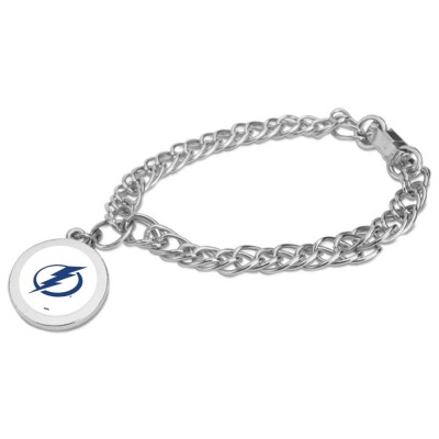 Tampa Bay Lightning Silver Charm Bracelet