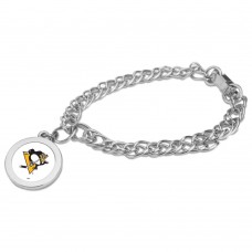 Pittsburgh Penguins Silver Charm Bracelet
