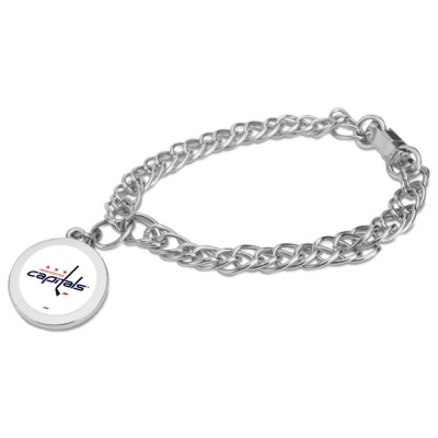 Washington Capitals Silver Charm Bracelet