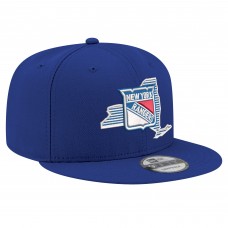Бейсболка New York Rangers New Era Blue State Pride 9FIFTY Snapback Бейсболка New York Rangers New Era Blue State Pride 9FIFTY Snapback