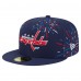 Бейсболка Washington Capitals New Era Navy Americana Fireworks 59FIFTY