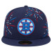 Бейсболка Boston Bruins New Era Navy Americana Fireworks 59FIFTY
