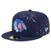 Бейсболка Chicago Blackhawks New Era Navy Americana Fireworks 59FIFTY