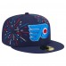 Бейсболка Philadelphia Flyers New Era Navy Americana Fireworks 59FIFTY