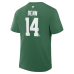 Dallas Stars Jamie Benn Fanatics Kelly Green Captain Authentic Stack Name & Number T-Shirt