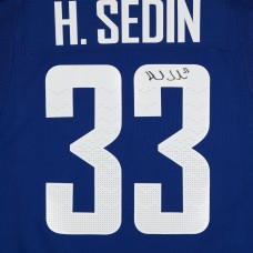 Henrik Sedin Vancouver Canucks Autographed Fanatics Authentic Blue Alternate adidas Authentic Jersey