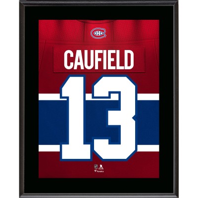 Cole Caufield Montreal Canadiens Fanatics Authentic 10.5 x 13 Jersey Number Sublimated Player Plaque