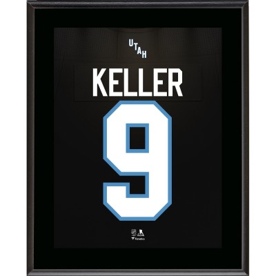 Clayton Keller NHL Utah Fanatics Authentic 10.5 x 13 Jersey Number Sublimated Player Plaque