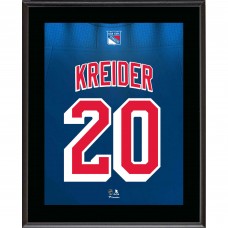 Chris Kreider New York Rangers Fanatics Authentic 10.5 x 13 Jersey Number Sublimated Player Plaque Chris Kreider New York Rangers Fanatics Authentic 10.5 x 13 Jersey Number Sublimated Player Plaque