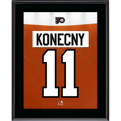 Travis Konecny Philadelphia Flyers Fanatics Authentic 10.5 x 13 Jersey Number Sublimated Player Plaque