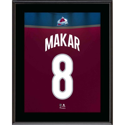Cale Makar Colorado Avalanche Fanatics Authentic 10.5 x 13 Jersey Number Sublimated Player Plaque